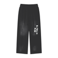 "Be Ninja" Faded Baggy Sweatpants
