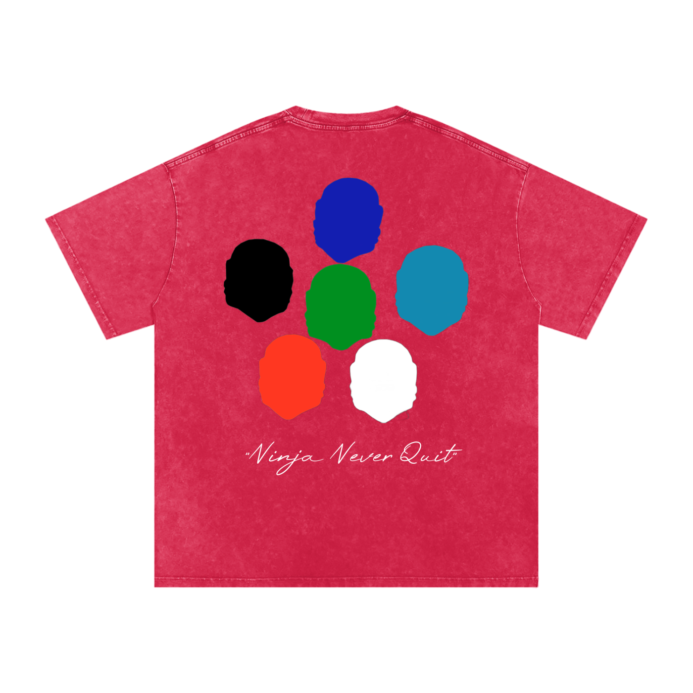 Six Dojos "Fire" Symbol Washed Tee