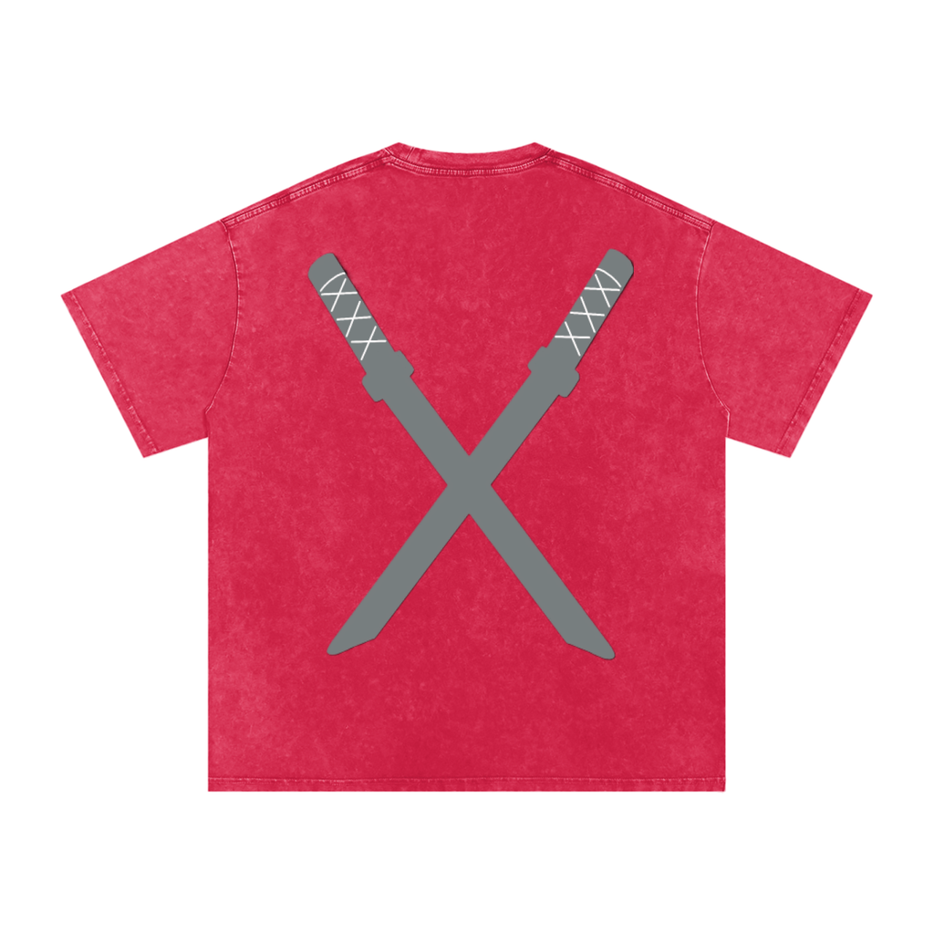Six Dojos "Fire" Washed Tee (NEW!)