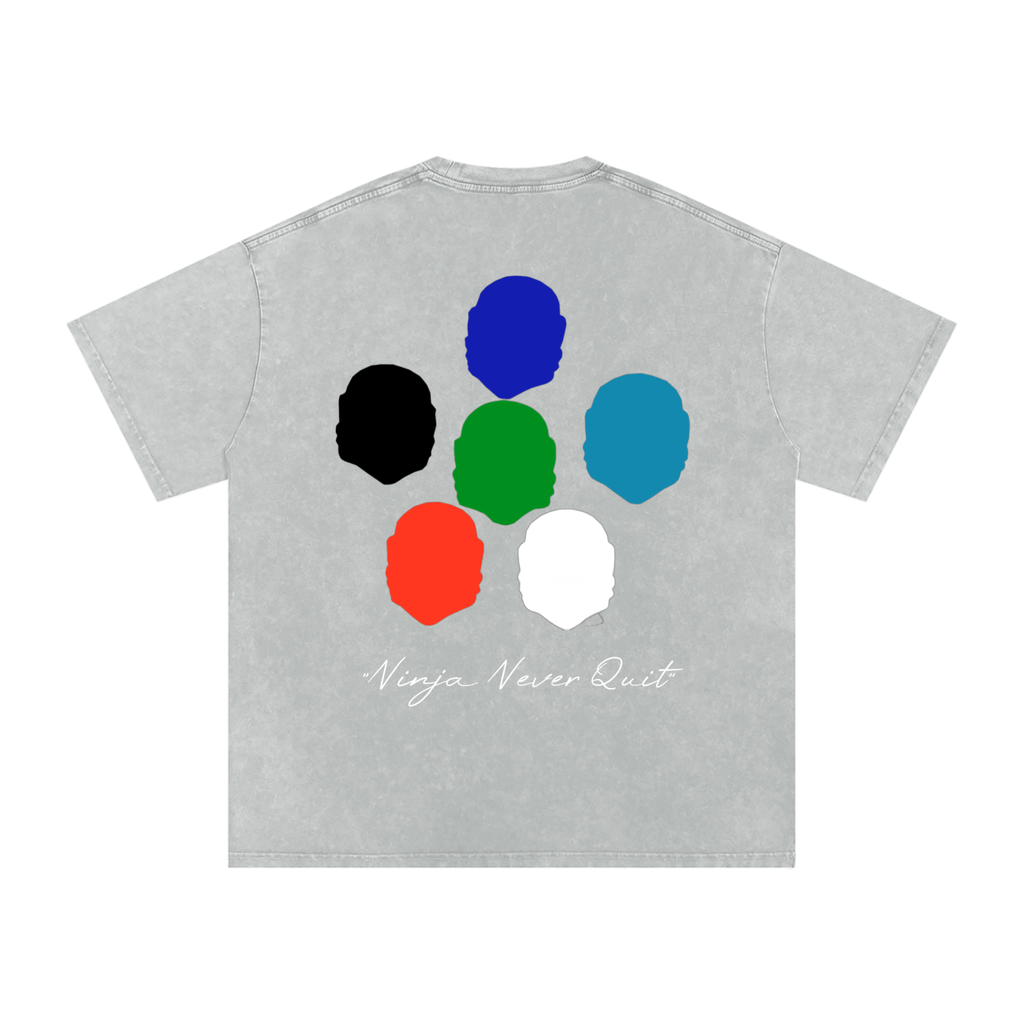 Six Dojos "Ice" Symbol Washed Tee
