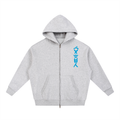 "Water" Boxy Zip-Up