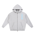 "Ice" Boxy Zip-Up