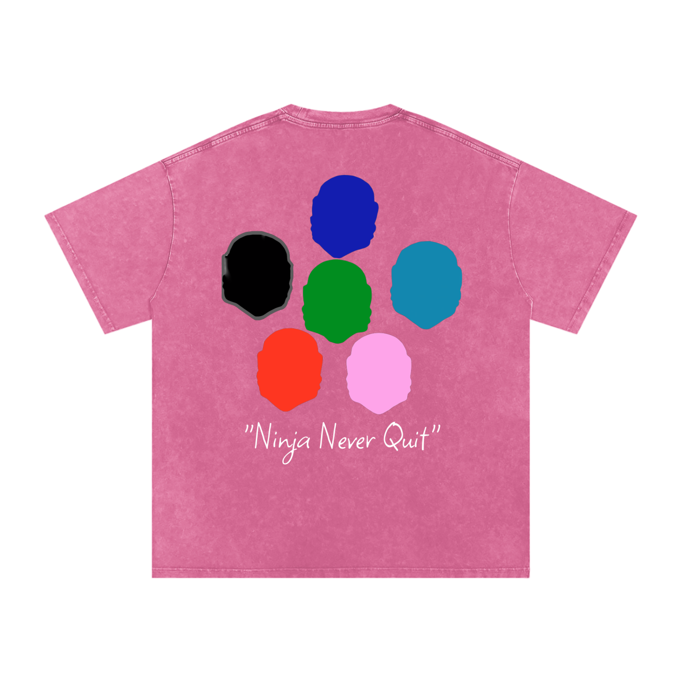 Six Dojos "Pink Ninja" Washed Tee